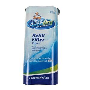 Mr Clean Auto Dry Car Wash Refill Filter 10 Uses Factory Sealed Disposable